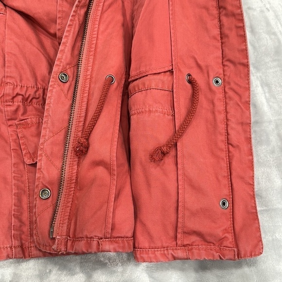Madewell Utility Lightweight Trench Red size XS - Picture 3 of 6